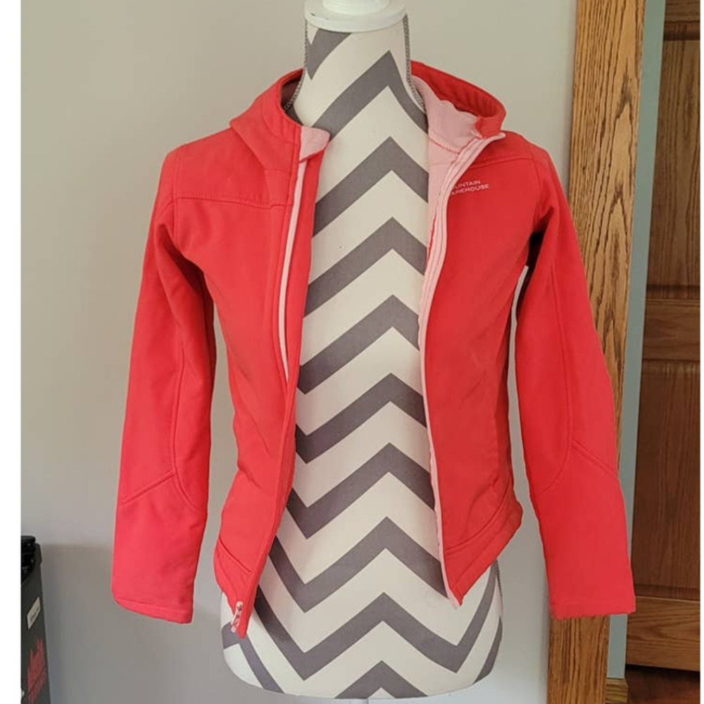 Girls Mountain Warehouse Full-Zip Fleece-Lined Jacket 9-10